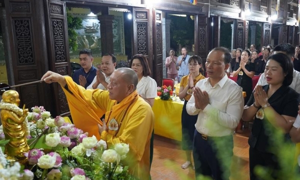 Hà Nội: Chùa Linh Thông trang nghiêm tổ chức Đại lễ Phật đản PL.2568