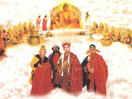 Thầy trò Đường Tăng đến được đất Phật thỉnh kinh và đắc chính quả.