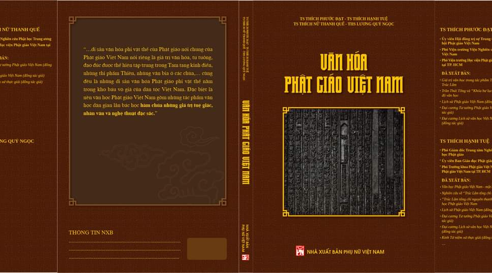 Sách mới ra: Văn hóa Phật giáo Việt Nam