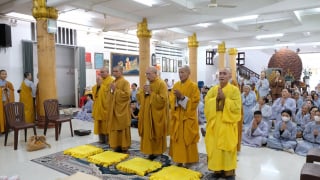 Đồng Tháp: Phật giáo xã Tân Thới và Tân Phú Đông tổ chức cúng dường trường hạ