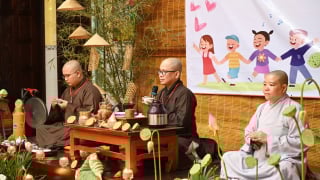 Đồng Tháp: Đêm Thiền trà tại khóa tu mùa hè Phú Khánh – Nơi yêu thương trở về 