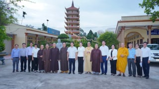 Đồng Tháp [Video]: Bí thư Tỉnh ủy thăm Văn phòng Ban Trị sự Phật giáo tỉnh