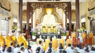 Tiền Giang: Ban Trị sự Phật giáo huyện Châu Thành tổ chức cúng dường các trường hạ trong tỉnh mùa an cư PL.2568