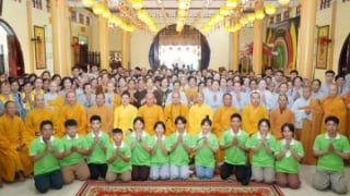Tiền Giang: Ban Trị sự Phật giáo huyện Tân Phước tổ chức cúng dường trường hạ trong tỉnh năm 2024