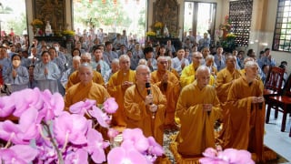Đồng Tháp: Phật giáo các xã khu vực Gò Công Tây tổ chức cúng dường trường hạ