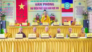 Đồng Tháp [Video]: Phiên họp đầu tiên Phật giáo Khu vực 8 – kiện toàn nhân sự, định hướng hoạt động