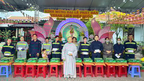 Tiền Giang: Phân ban Ni giới tiếp tục công tác thiện nguyện hướng về Đại lễ Phật đản PL.2569