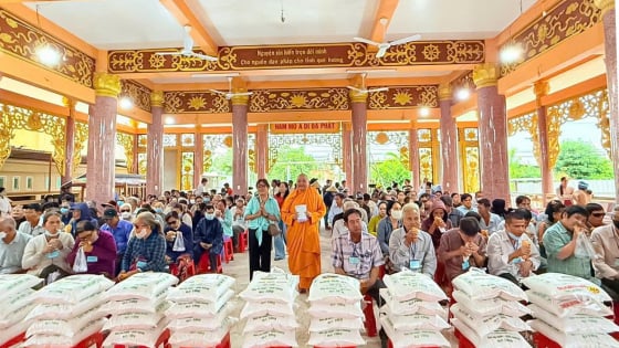Đồng Tháp: Tịnh xá Ngọc Nguyên lan toả tinh thần từ bi nhân mùa Vu lan PL.2569