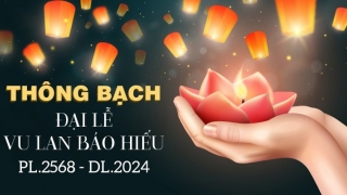 Trung ương Giáo hội ban hành Thông bạch Đại lễ Vu lan Báo hiếu PL.2568 - DL.2024