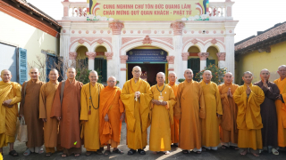 Tiền Giang: Thường trực Ban Trị sự Phật giáo tỉnh thăm các huyện phía Đông nhân dịp Xuân Ất Tỵ