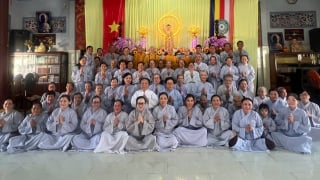 TP.Gò Công: Chùa Huệ Quang tổ chức Khóa tu kính mừng Đại lễ Phật Đản Vesak 2025