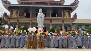 H.Châu Thành: Chùa Nam An tổ chức khóa tu hướng về Đại lễ Phật Đản LHQ Vesak 2025
