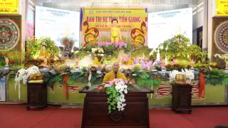 Tiền Giang: Thượng tọa Thích Giác Nguyên giảng về Ý nghĩa Phật đản và Đại lễ Vesak Liên Hợp Quốc 2025