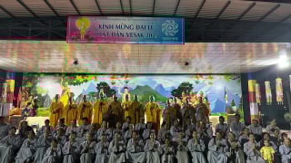 H.Châu Thành: Ban Trị sự khai mạc tuần lễ Phật đản PL.2569 - Vesak 2025