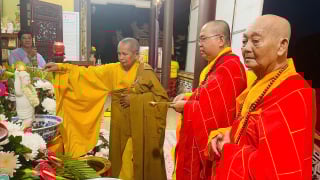 H.Chợ Gạo: Đạo tràng chùa Khánh Lâm tổ chức Tắm Phật nhân mùa Phật đản PL.2569 