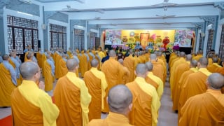 Tiền Giang: Thường trực Ban Trị sự Phật giáo tỉnh tham dự lễ Tưởng niệm 62 năm Bồ-tát Thích Quảng Đức vị pháp thiêu thân