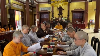 Tiền Giang: Ban Hướng dẫn Phật tử họp triển khai kế hoạch tổ chức khóa tu Mùa Hè năm 2025