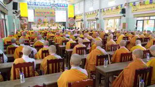 Tiền Giang: Lễ tổng khai giảng khóa An cư Kiết hạ PL.2569 