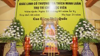 H.Cai Lậy: Thượng tọa trụ trì chùa Lộc Viên vừa viên tịch