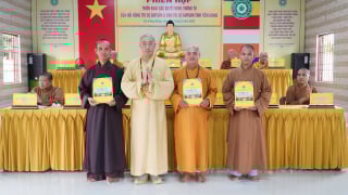 Tiền Giang: Huyện Gò Công Đông và TP.Gò Công chính thức dừng hoạt động hành chánh Phật giáo cấp huyện vào ngày 21/6
