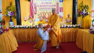 H.Châu Thành: Lễ Công bố Quyết định Bổ nhiệm Trụ trì chùa Vạn Phước