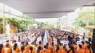 Không khí đầy năng lượng trong ngày đầu tiên tại Khoá tu mùa hè Đạo Phật và Tuổi Trẻ năm 2025