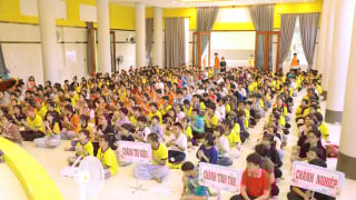 Đồng Tháp [Video]: Lễ bế mạc Khoá tu mùa hè Đạo Phật và Tuổi trẻ 2025 tại chùa Phước Thới, xã Cái Bè