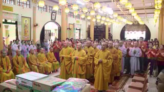 Đồng Tháp: Phật giáo các phường Gò Công tổ chức cúng dường Trường hạ