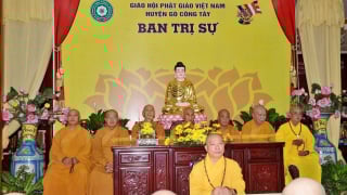 Đồng Tháp: Húy kỵ chư vị Tổ sư khai sơn chùa Linh Sơn và lễ tri ân của BTS GHPGVN huyện Gò Công Tây (trước đây)