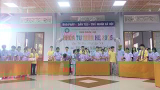 Đồng Tháp: Ngày thứ 2 tại Khóa tu mùa hè chùa Phước Huệ (xã An Hữu) lần thứ VI - 2025