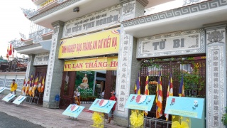 Tiền Giang [Video]: Lễ Vu lan, dâng Ca-sa tại chùa Tịnh Nghiêm PL.2568