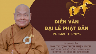 Diễn văn Đại lễ Phật đản PL.2569 - DL.2025