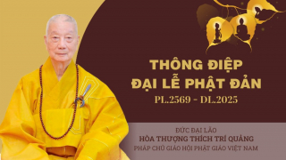 Thông điệp Đại lễ Phật đản PL.2569 - DL.2025