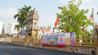 Tiền Giang: Rộn ràng không khí chuẩn bị tuần lễ Phật đản PL.2569