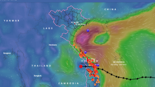 Bão sang Lào nhưng mưa lớn vẫn tiếp tục diễn biến phức tạp