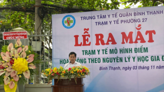 Ra mắt trạm y tế thứ 25 của TP.HCM chính thức hoạt động theo nguyên lý Y học gia đình