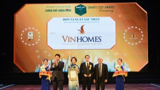 Vinhomes Ocean Park đạt giải thưởng danh giá nhất của “ thành phố thông minh 2020”