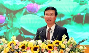 Đồng chí Võ Văn Thưởng nêu 7 nhiệm vụ và nhóm nhiệm vụ trọng tâm báo chí cần làm tốt trong năm 2021