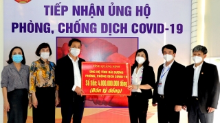 Doanh nghiệp được trừ khoản chi ủng hộ phòng, chống COVID-19 khi tính thuế TNDN