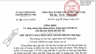 Chủ tịch Hà Nội lại tiếp tục có công điện hỏa tốc sau vụ ông Nguyễn Văn Thanh