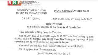 Bắc Ninh: Tạm đình chỉ công tác Bí thư, Chủ tịch xã vì để lây lan dịch bệnh