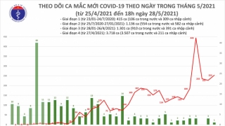 Tối 28/5: Thêm 173 ca mắc COVID-19 trong nước, Bắc Giang có 123 ca