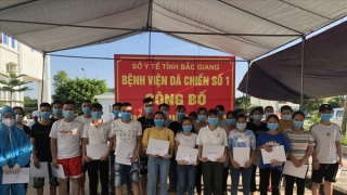 Bắc Giang: Hơn 400 bệnh nhân F0 được điều trị khỏi và xuất viện