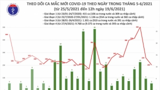 Trưa 19/6: Thêm 112 ca mắc COVID-19, Việt Nam có tổng cộng 12.620 bệnh nhân