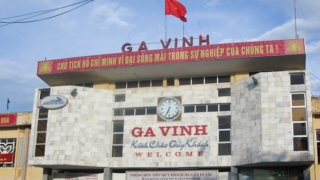 Nghệ An: Ga Vinh đón khách đi tàu trở lại từ 3/7