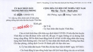 Hải Phòng: Tổ chức xét nghiệm lần 2 cho toàn bộ công nhân là người Vĩnh Bảo đi làm bên ngoài địa bàn huyện