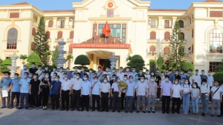 Thanh Hóa: Cán bộ y tế lên đường vào giúp TP Hồ Chí Minh chống dịch
