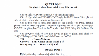 Dược phẩm Thiên Dược báo cáo không chính xác yếu tố hình thành giá thuốc, bị phạt hành chính