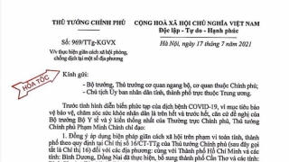 Giãn cách theo Chỉ thị 16 đối với 16 tỉnh thành phía Nam từ 0h ngày 19/7