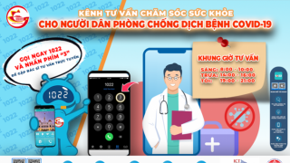 TPHCM: 32 bác sĩ tham gia tư vấn chăm sóc sức khỏe qua kênh 1022